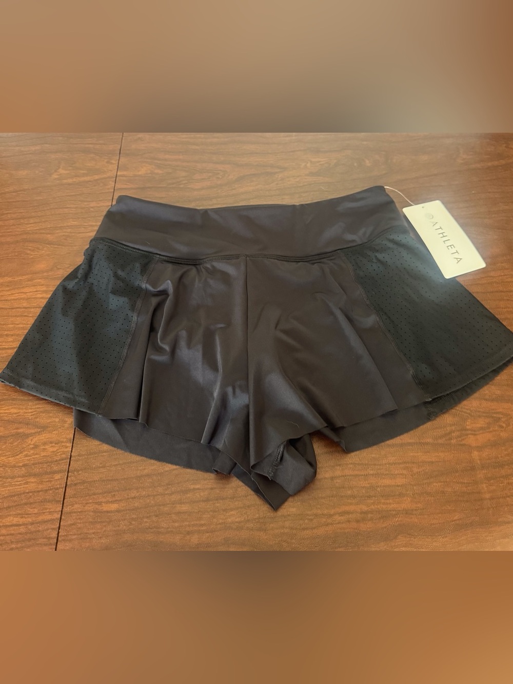 Athleta Black Cross Train Short (S) NWT
